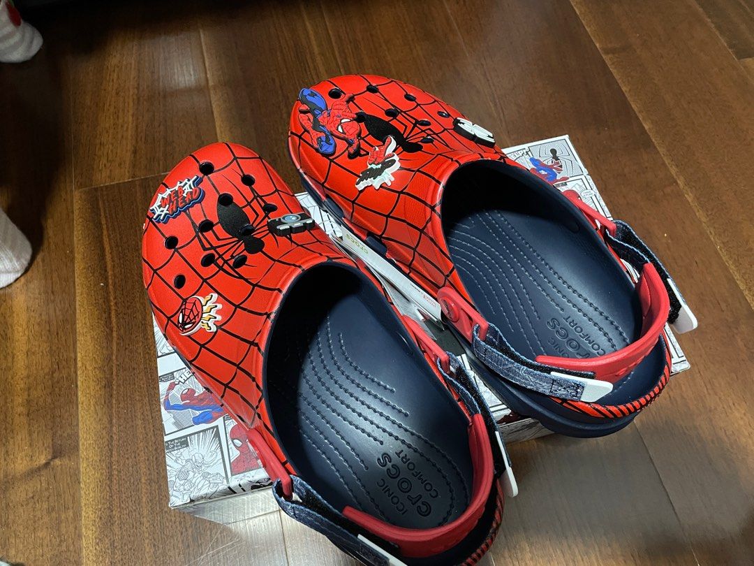 Spiderman crocs size 11 sales
