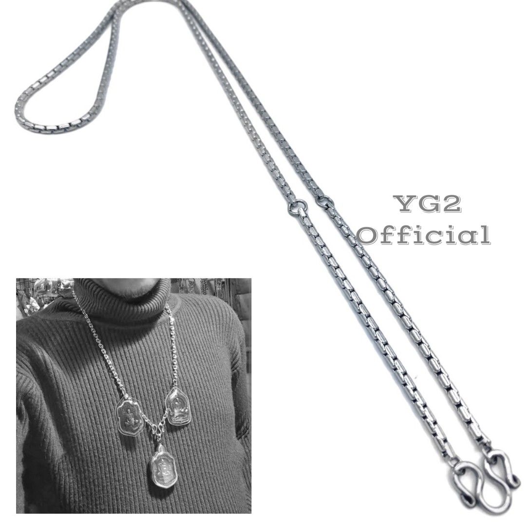 Men's box 2024 link chain necklace