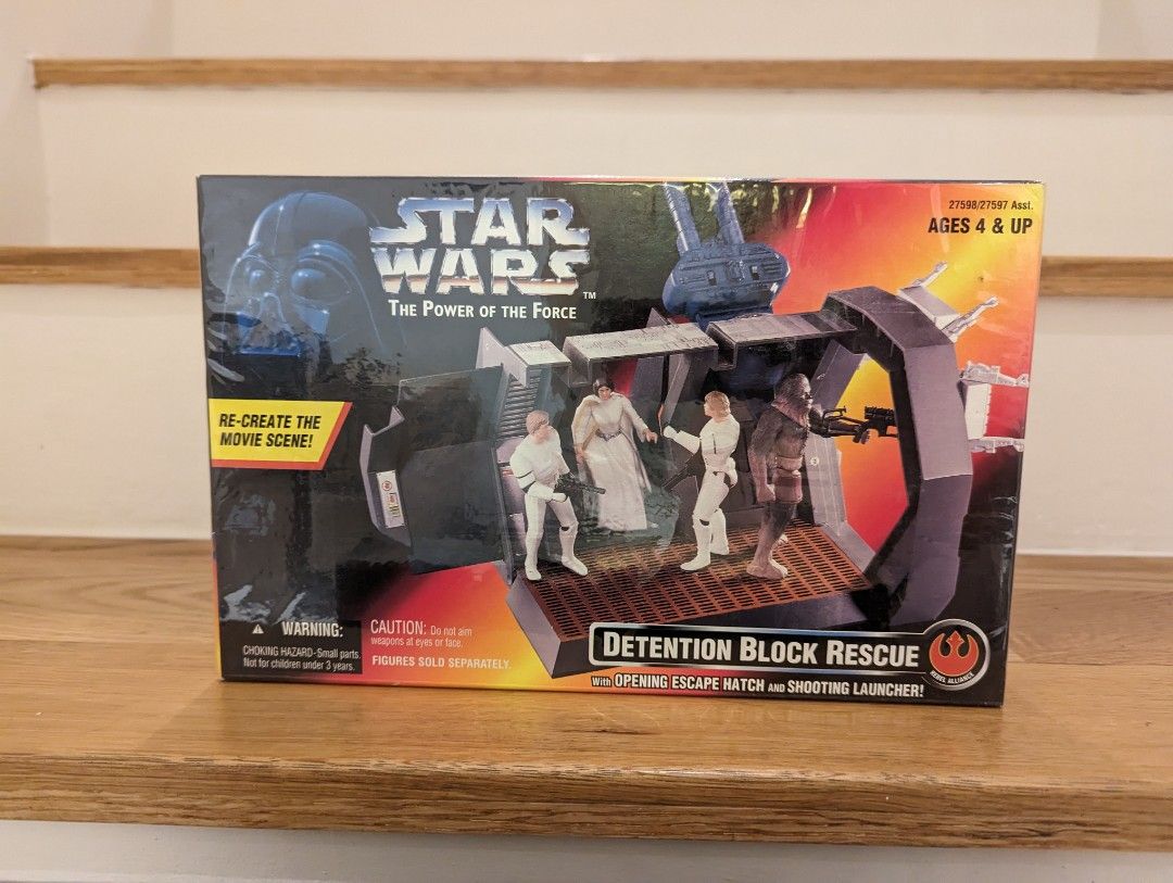 Star Wars Vintage Detention Block Rescue Star Wars Power Of The