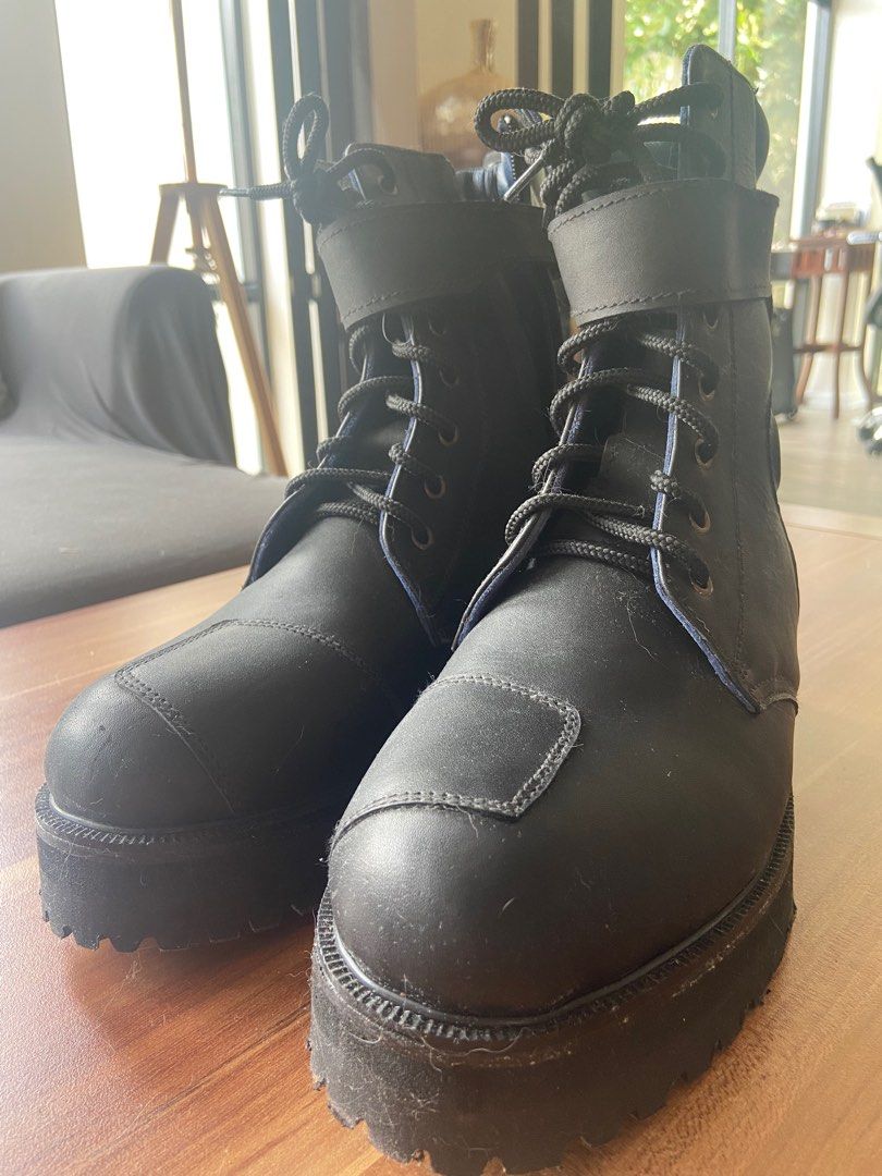 Stitched sole boots new arrivals