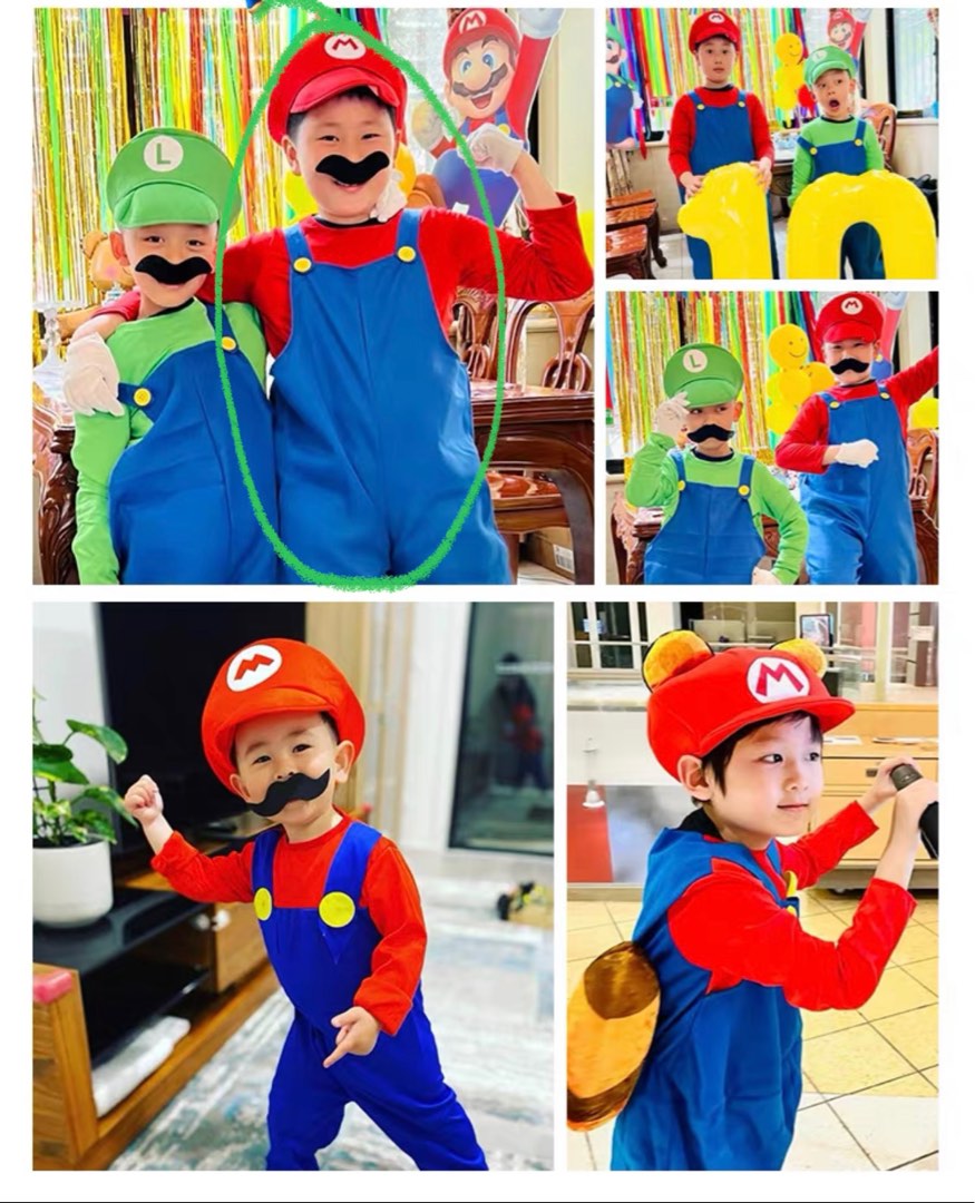 Mario Costume for Toddlers