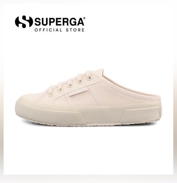 Superga beige mules size 38 Women s Fashion Footwear Sneakers