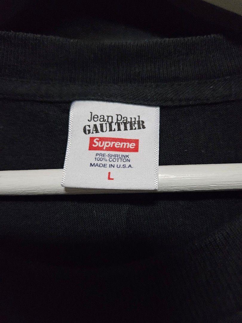 Supreme jean paul gaultier shirt on sale