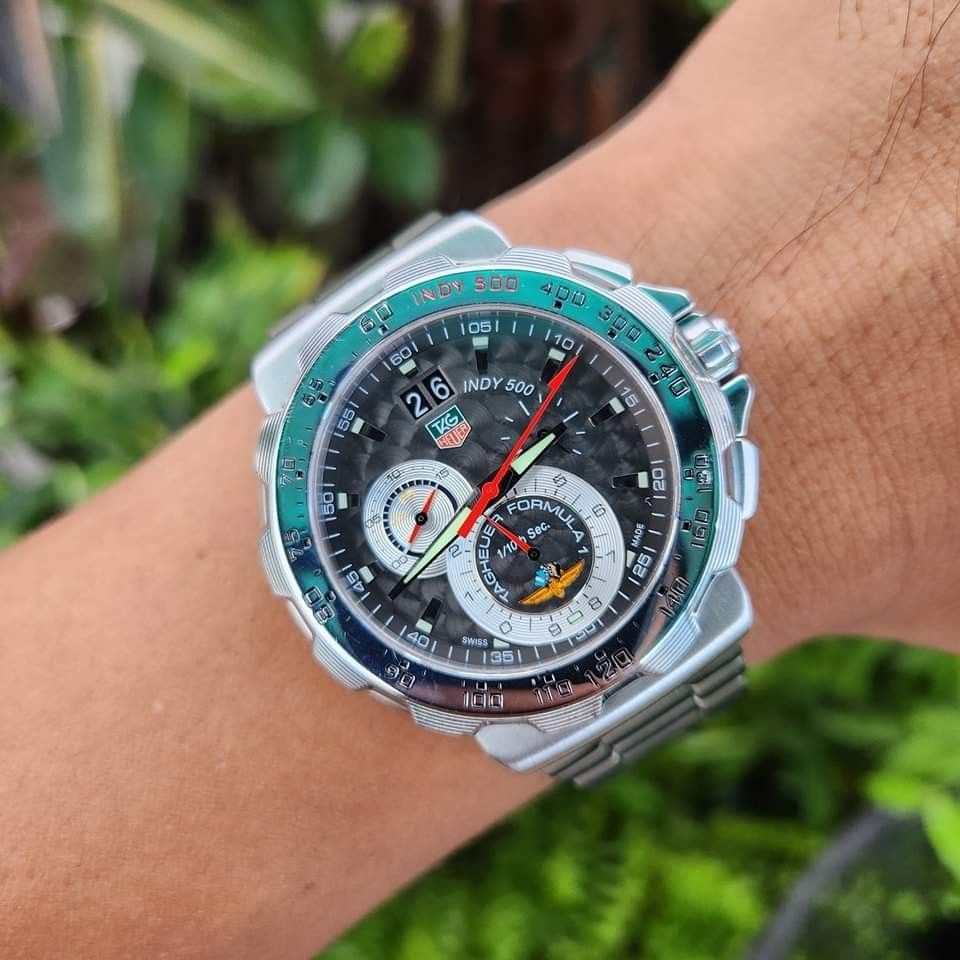 Tag Heuer F1 Grande Date Chronograph INDY 500 Full Set