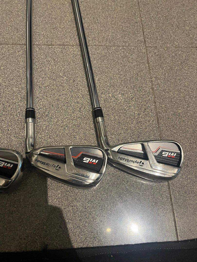 Taylormade M6 Irons, Sports Equipment, Sports & Games, Golf on Carousell