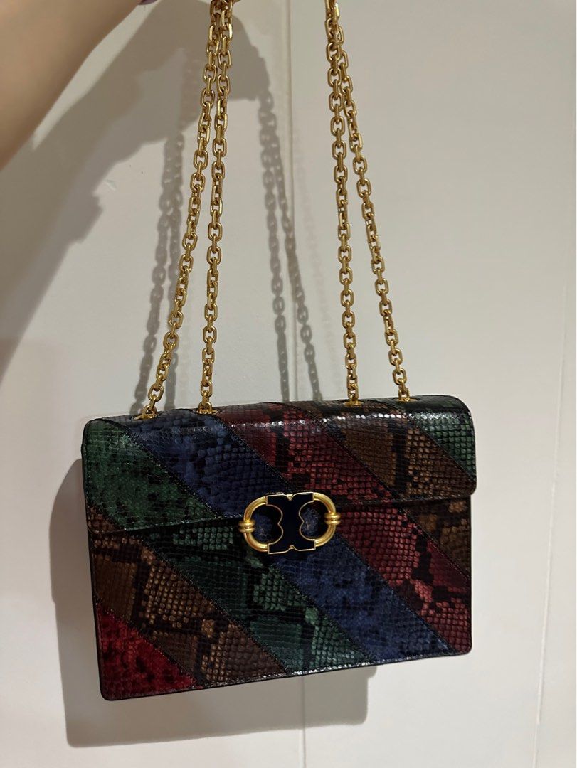 Gemini link embossed small shoulder bag new arrivals