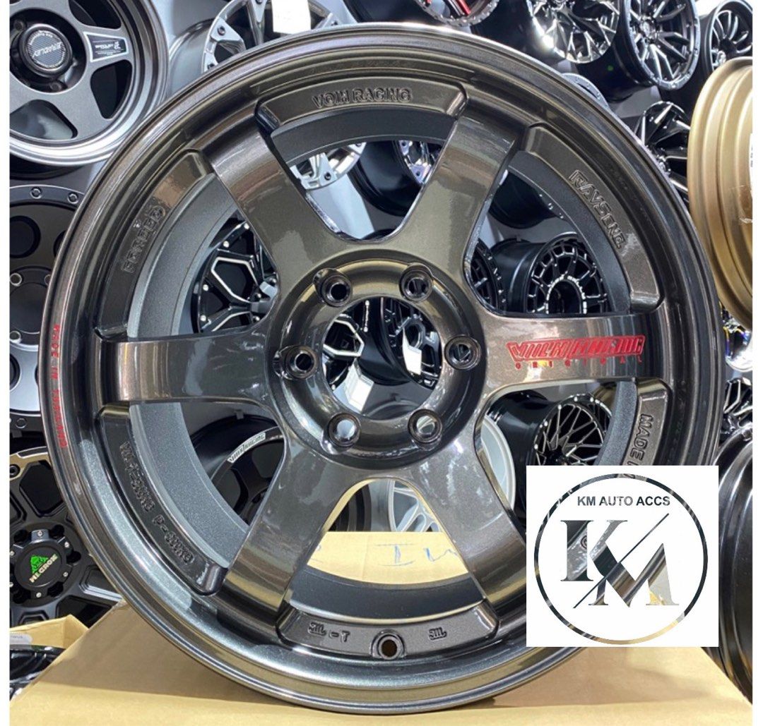 Toyota Hiace & Nissan NV350 Volkracing TE37 Rims/ Hiace Rims / Nv350 ...