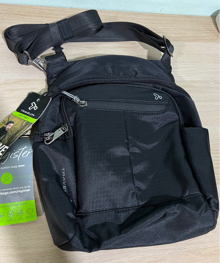 Travelon AntiTheft Active Tour Bag RFID protected, Men's Fashion, Bags