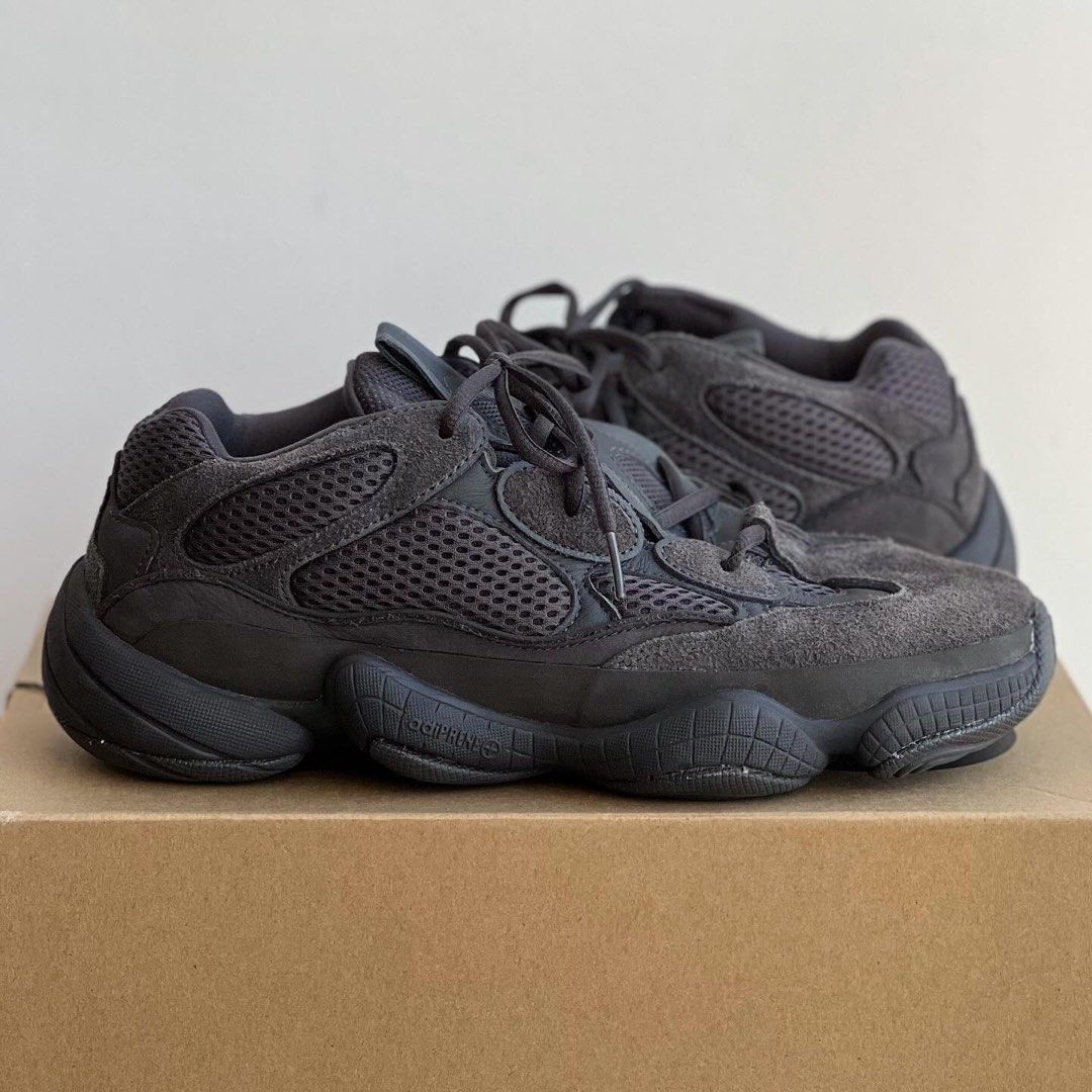 UK9.5 adidas Yeezy 500 Blush Utility Black