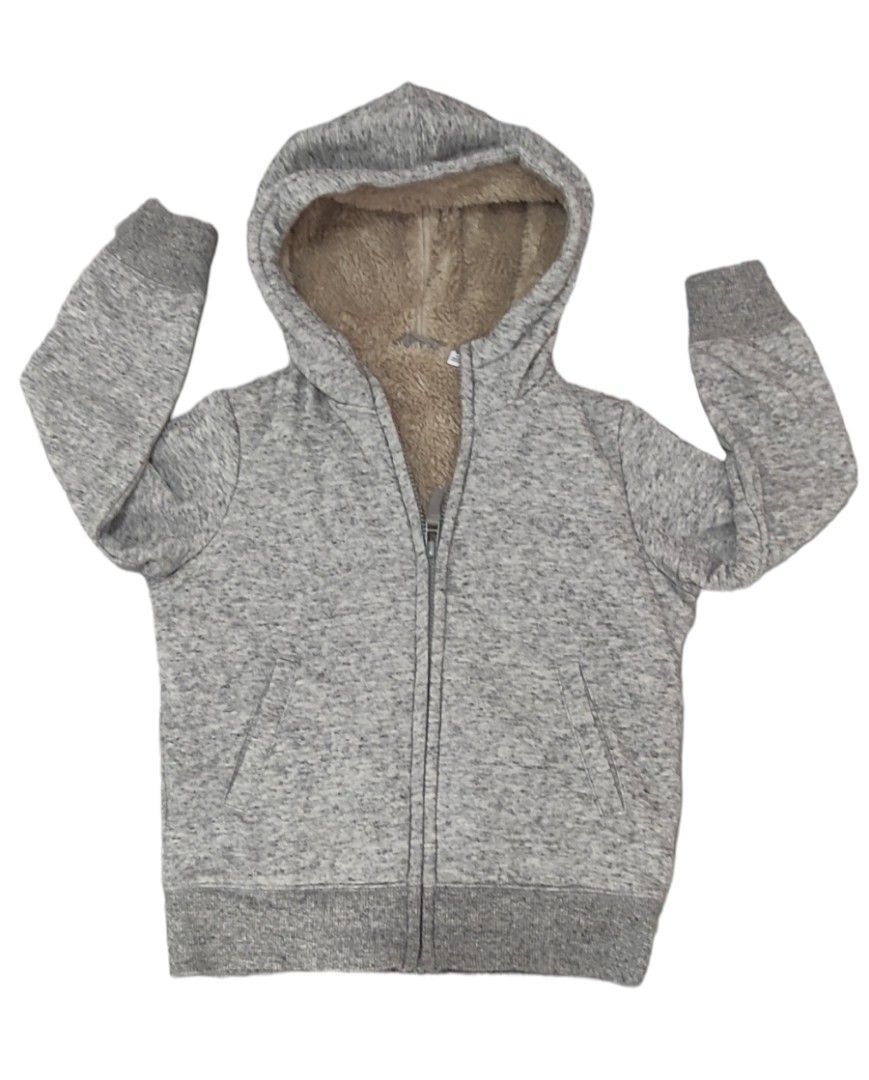 Kids fur lined hoodie shop