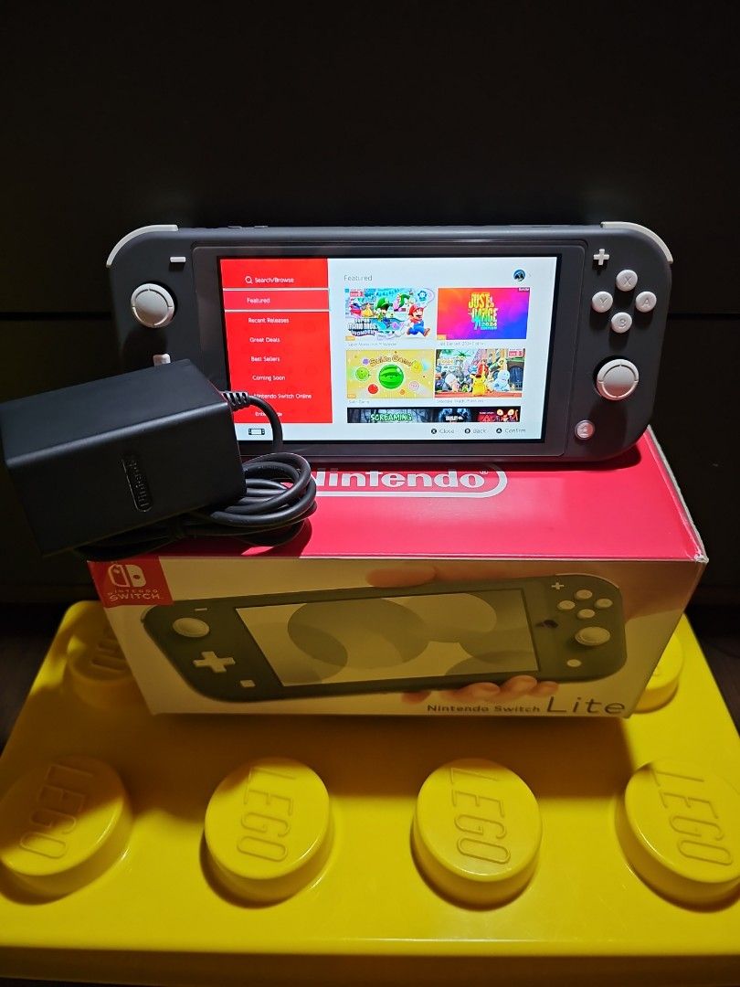 Used Nintendo Switch Lite Console Grey, Video Gaming, Video Game Consoles, Nintendo on Carousell
