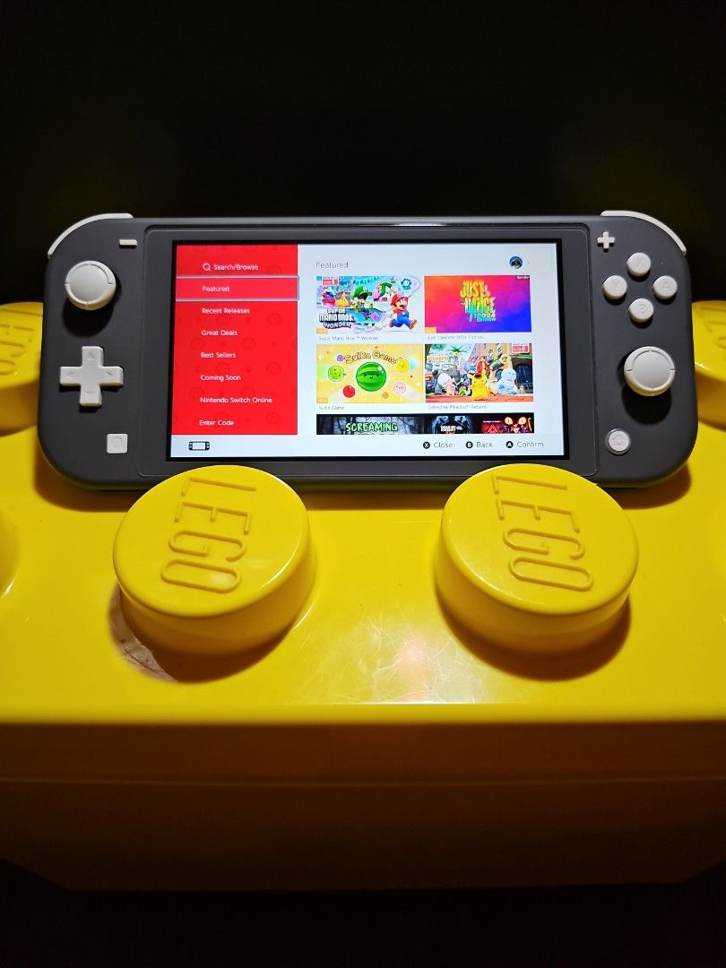 Used Nintendo Switch Lite Console Grey, Video Gaming, Video Game