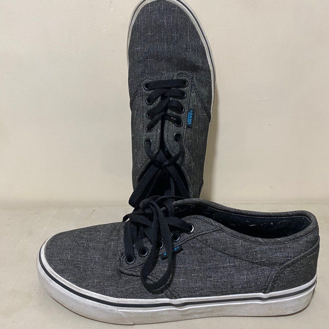 Grey vans mens fashion online