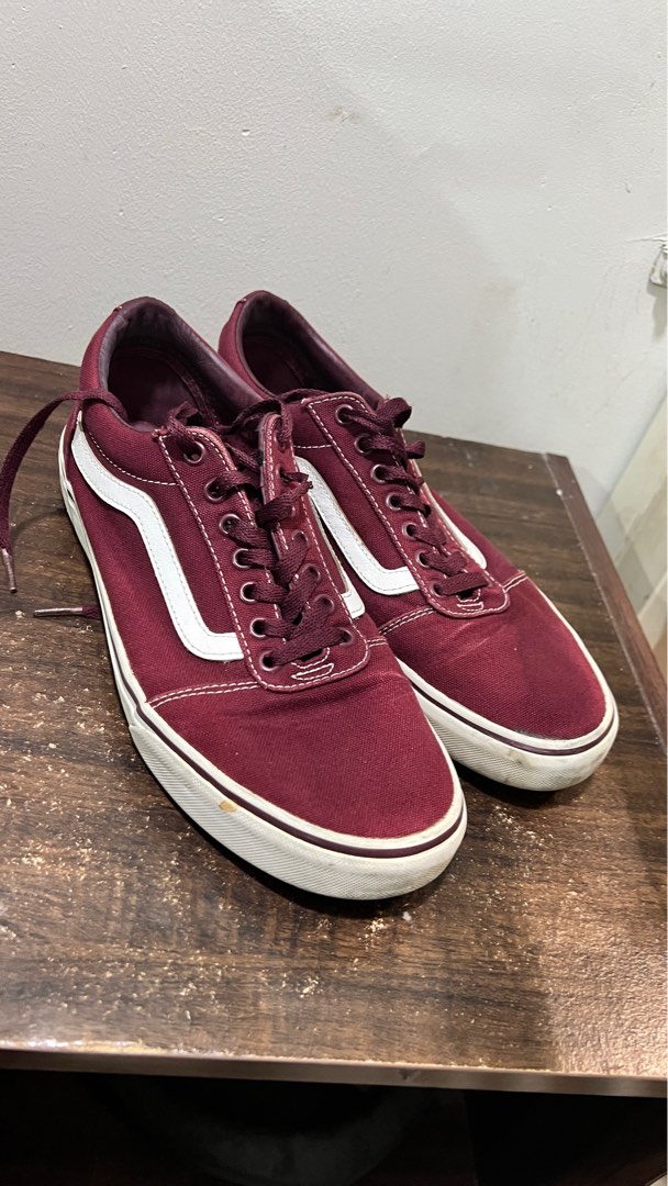 Vans oldskool Maroon Red UK9