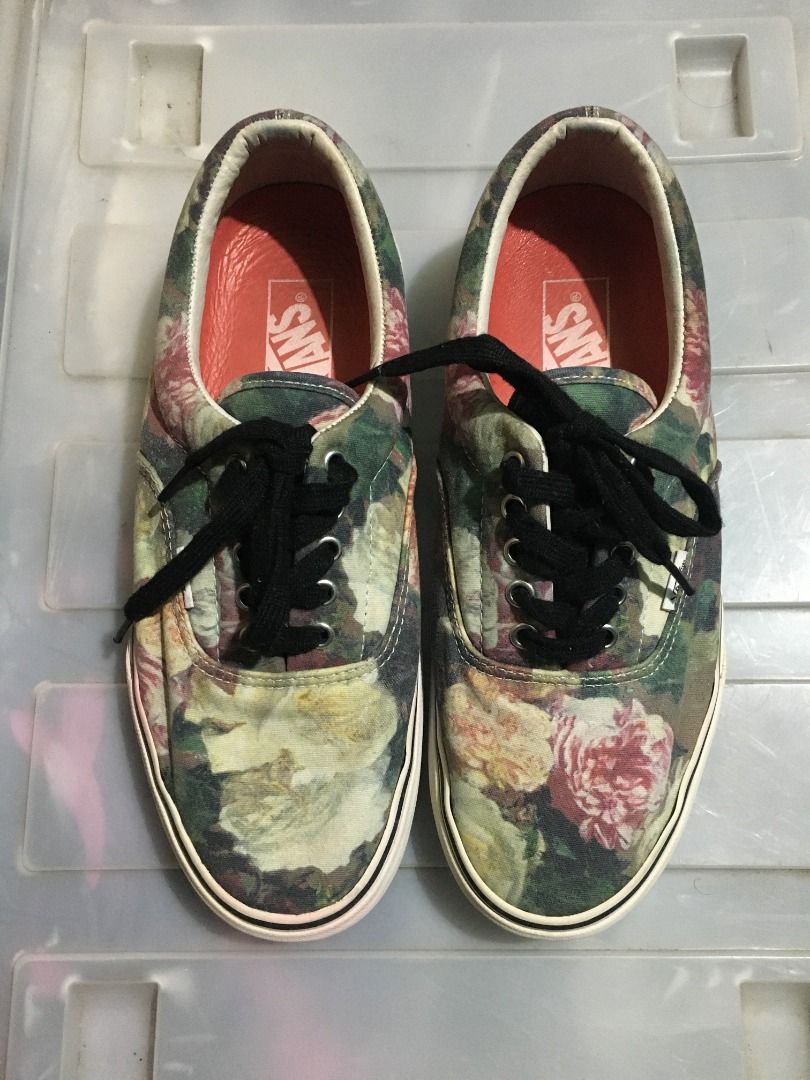 Supreme floral 2025 vans