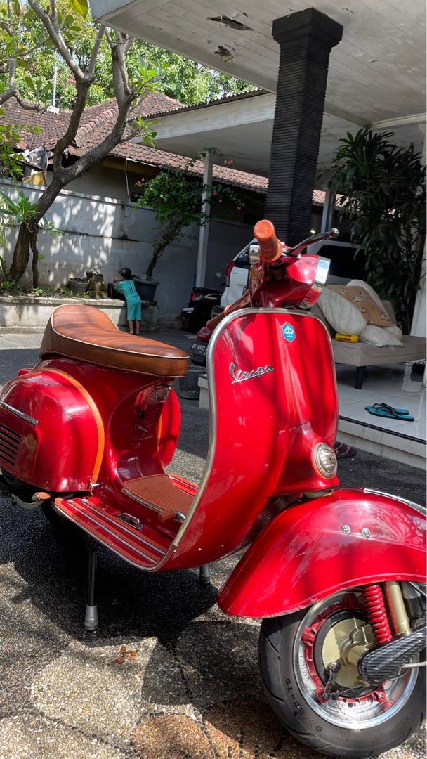 Vespa Sprint Bagol no rangka n mesin tembus Scooterist di Luar!, Motor