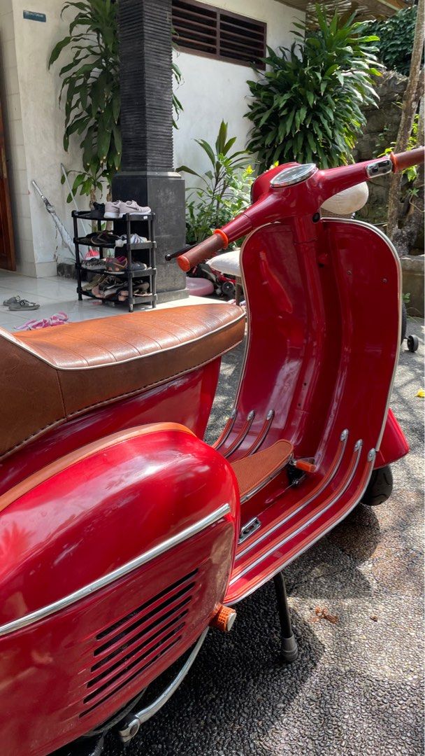 Vespa Sprint Bagol no rangka n mesin tembus Scooterist di Luar!, Motor