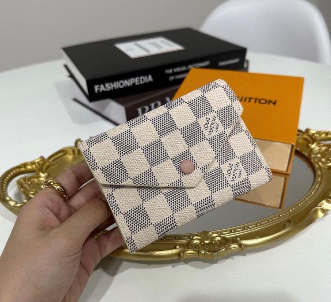 VICTORINE WALLET Damier Azur Canvas - Wallets and Small Leather Goods