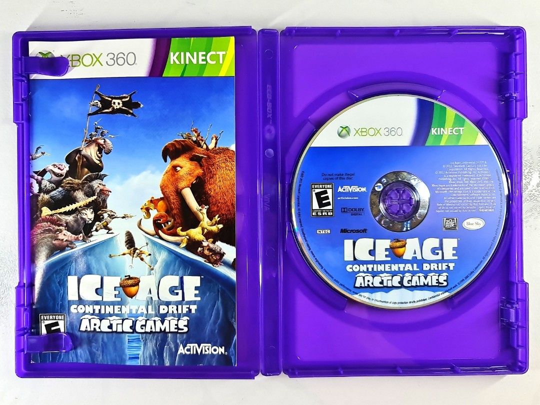 Jogo Ice Age continental Drift ( A Era do gelo)- xbox 360 ( original)