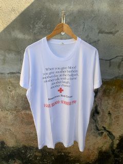 Vintage 1990 Blood Donation Tee