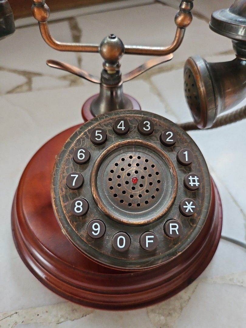 Vintage Antique Telephone Set, Hobbies & Toys, Memorabilia