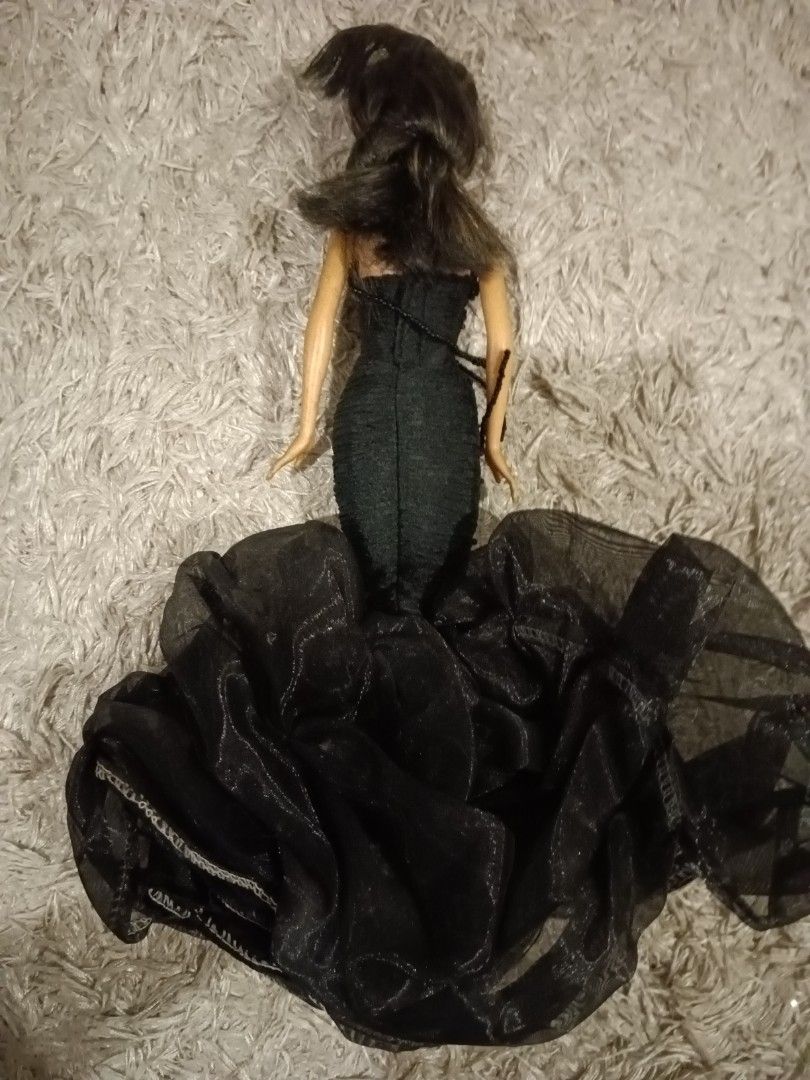 Barbie black evening gown sales