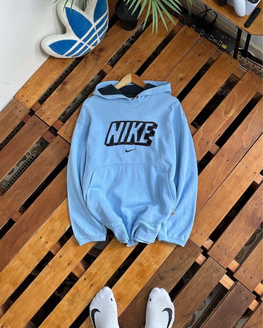 Nike hoodie top vintage 90s
