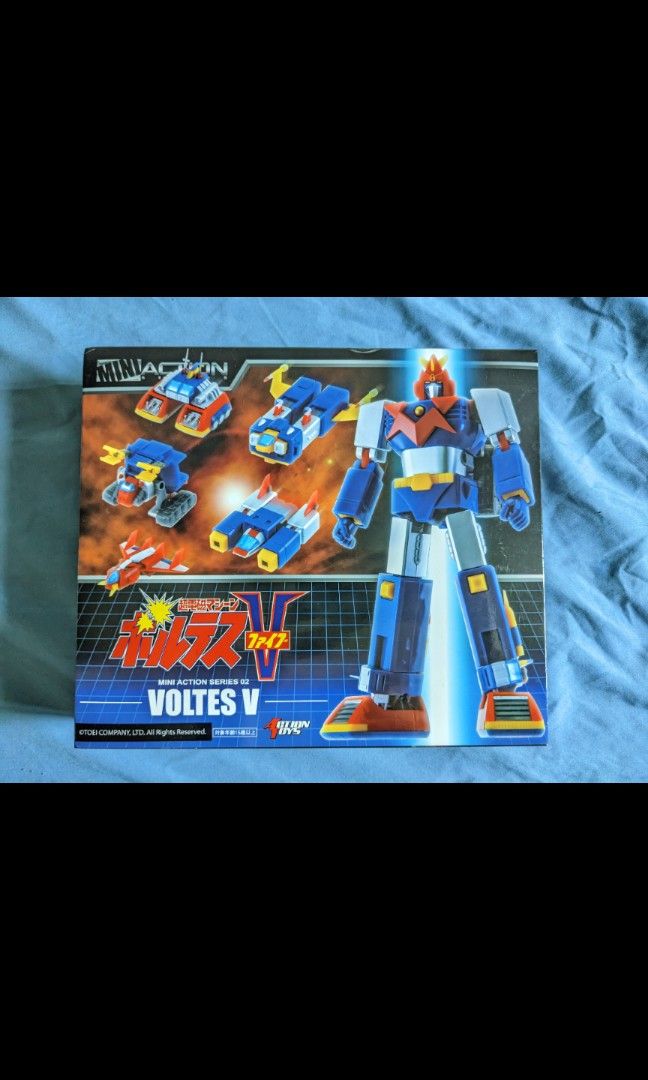 Voltes V Mini Action Series Hobbies Toys Toys Games on Carousell
