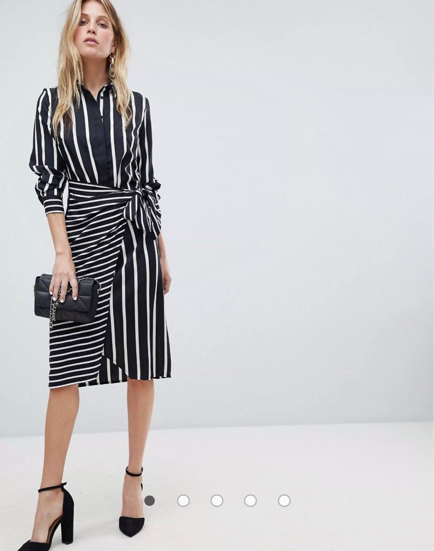 Warehouse stripe dress top
