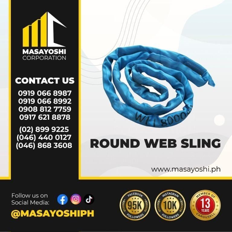  Sling Round Rigging Lifting Lifter Choker bing Sling