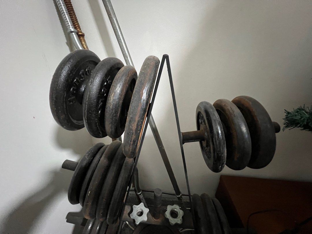 Gym weights for sale used store