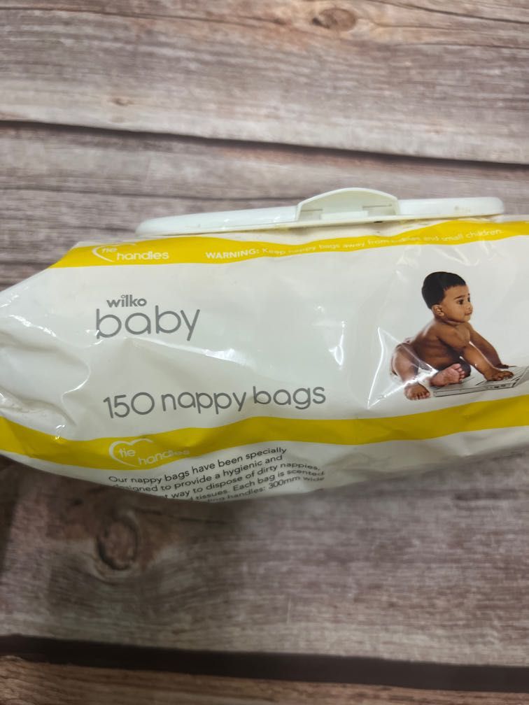 Wilko nappy bags 150 pieces