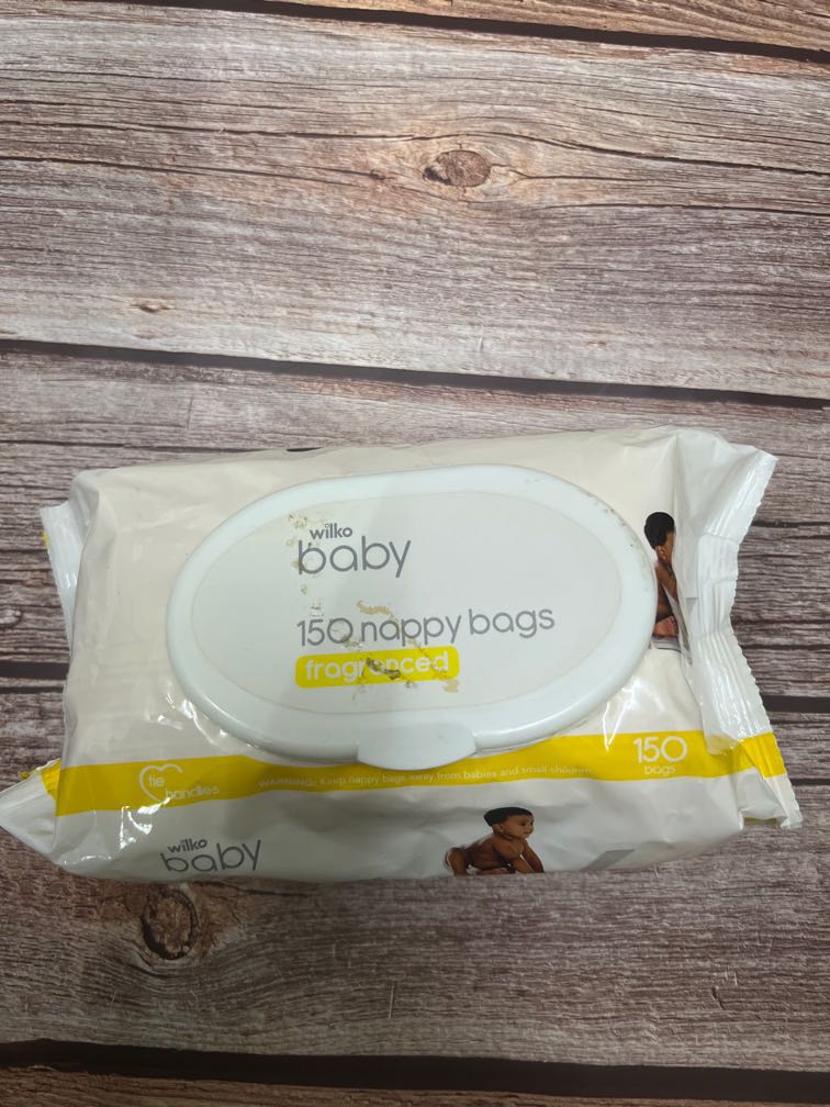 Wilko nappy bags 150 pieces