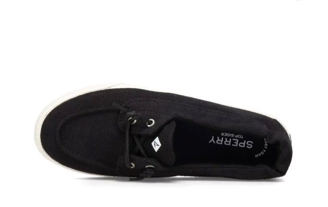Women s Sperry Black Lounge Away 2 Boat Shoe EU37.5