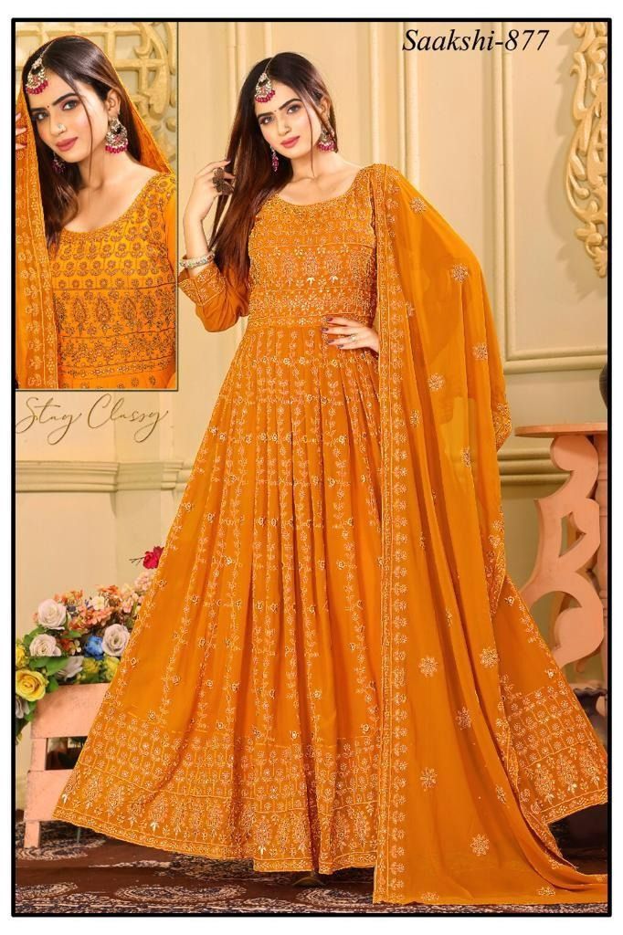 Full anarkali suit outlet