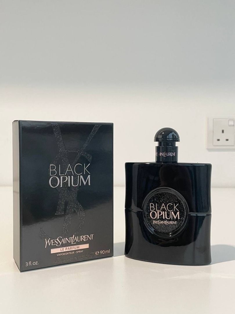 YSL BLACK OPIUM LE PARFUM 90ML, Beauty & Personal Care, Fragrance &  Deodorants on Carousell