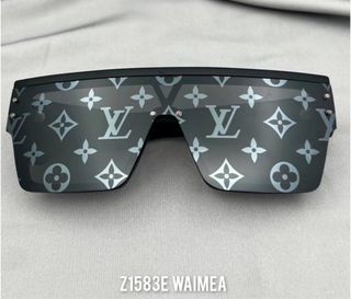 Louis Vuitton Z1664E Sunglasses Lv Moon Square Full Rim Monogram Used