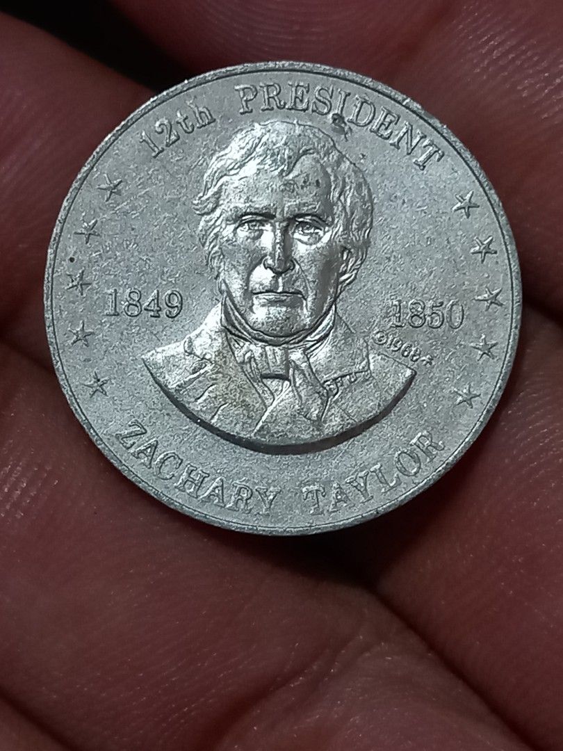 Zachary taylor shells Mr.President coin game, Hobbies & Toys, Memorabilia &  Collectibles, Vintage Collectibles on Carousell