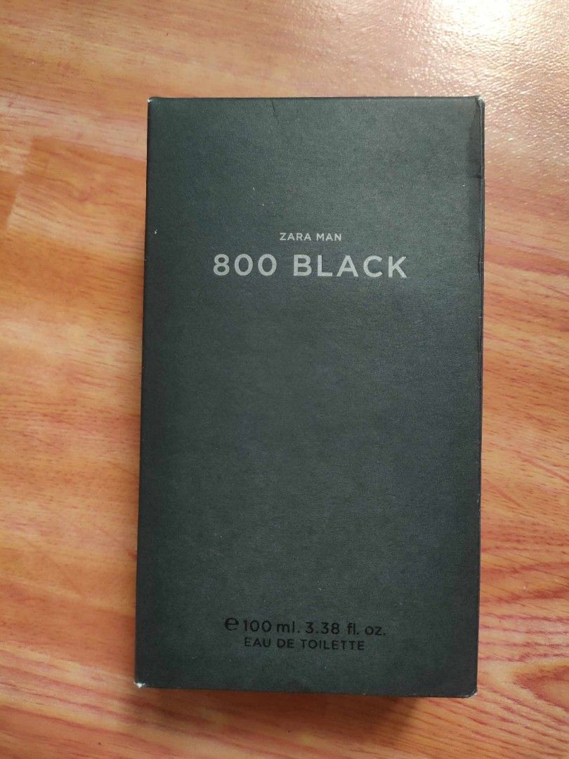 800 black zara man perfume