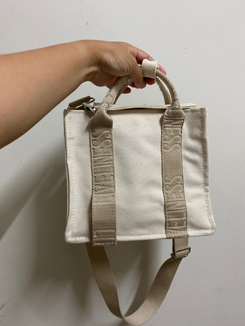 Zara cross body bag beige, Women's Fashion, Bags & Wallets, Crossbody