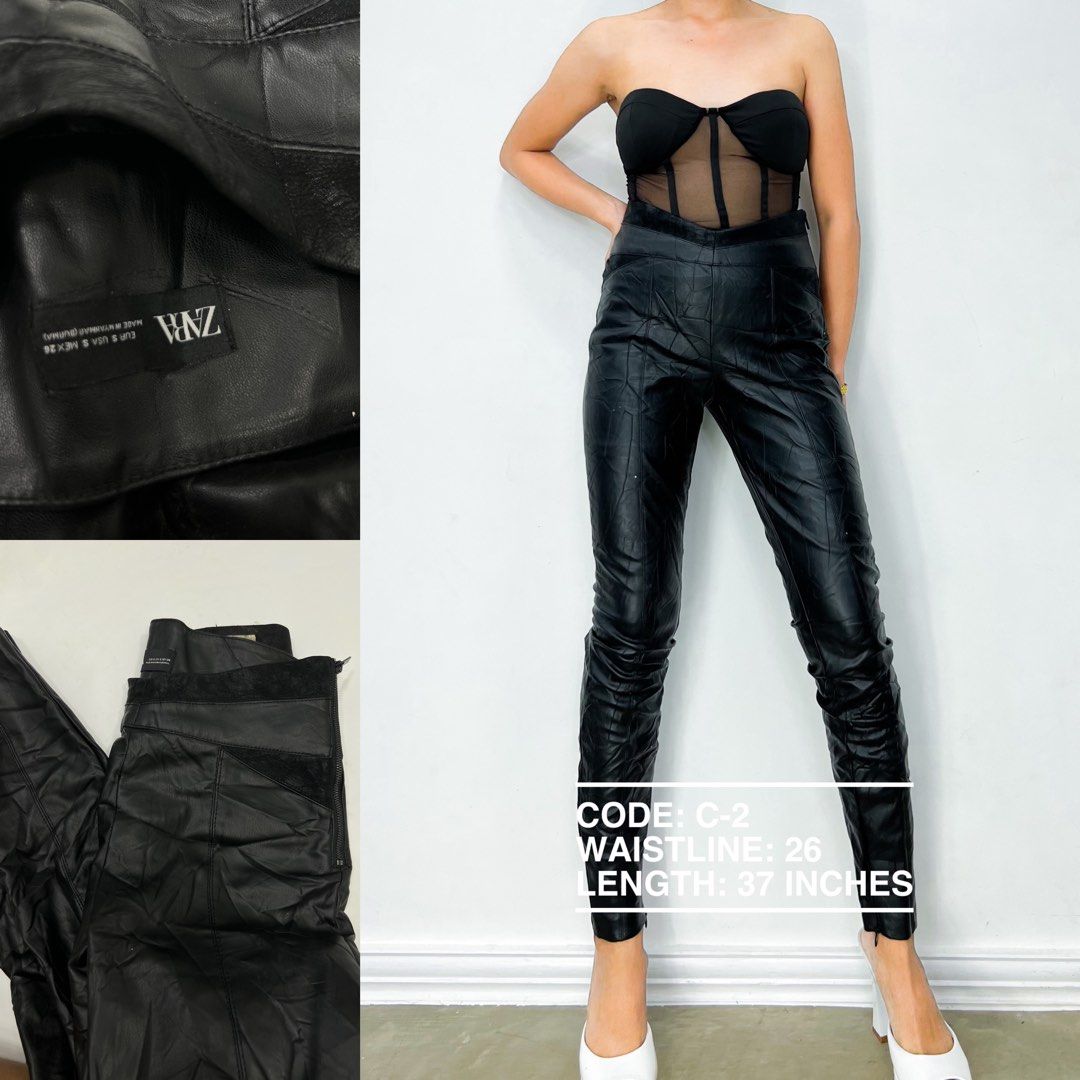 Pin on Leather pants & others