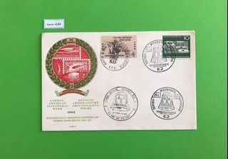 1962 German-American Stamp Club cover, Philatelic Day 29 April, German-American Friendship Week