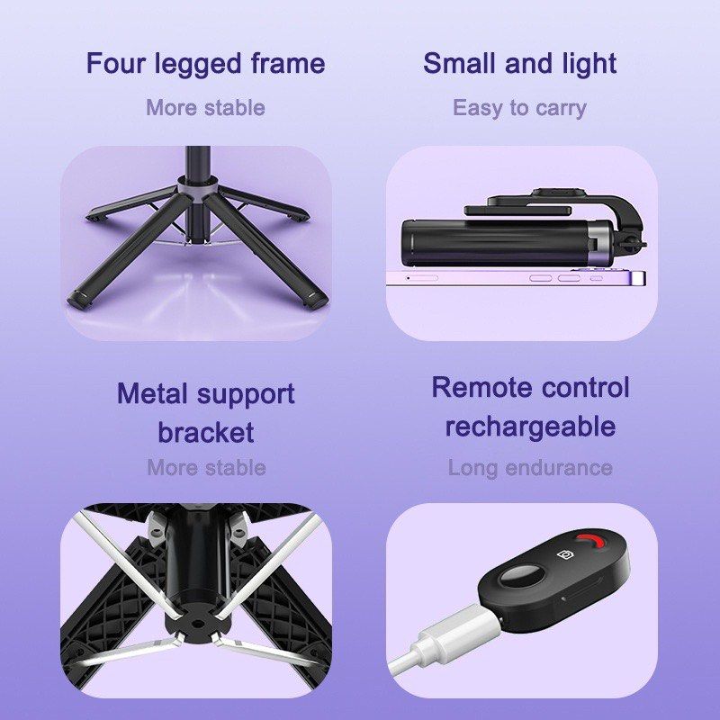 1m tripod (quadpod), Photography, Photography Accessories, Tripods