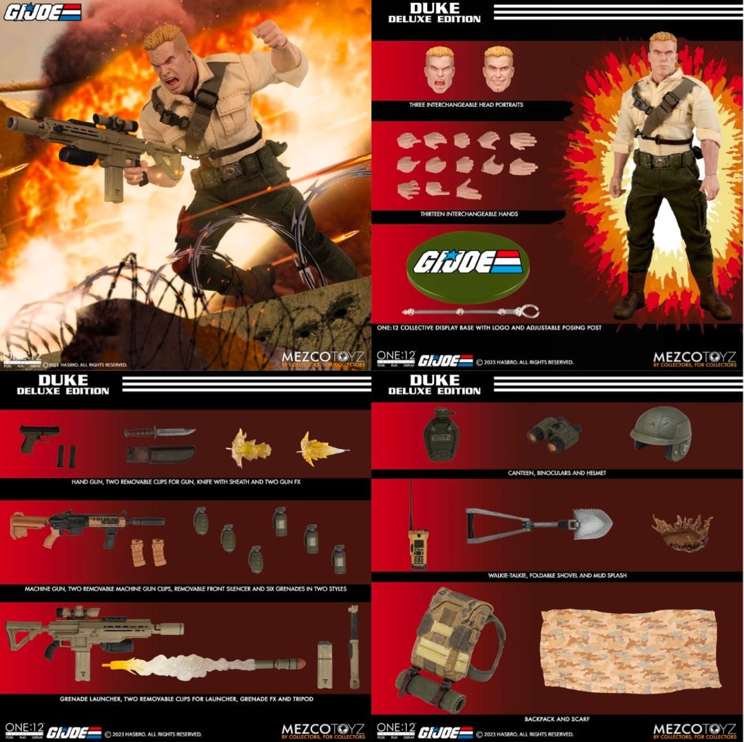 mezcoone:12collective デューク GIジョー Amazon.com: One:12 Collective G.I. Joe: Duke (Deluxe Edition