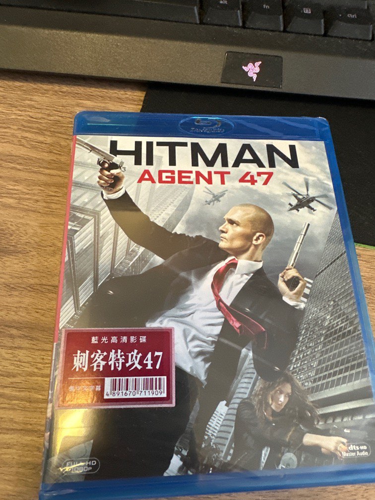 殺手47(藍光BD) Hitman, 興趣及遊戲, 音樂、樂器& 配件, 音樂與媒體