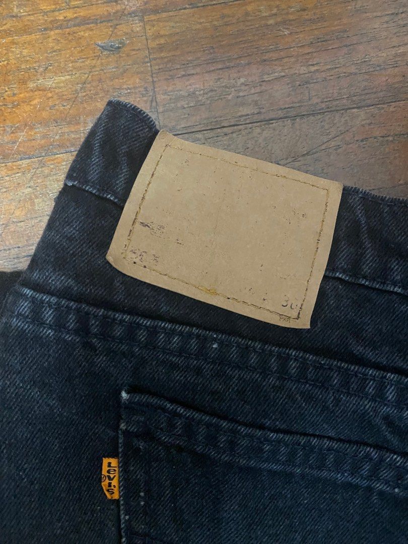 80s/90s Levi's 505 Black Made in USA (W34)