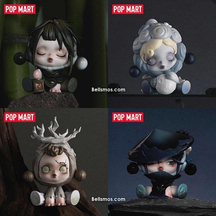 sp 星卡ssr 隱藏梅Skullpanda 庭前墨梅系列pop mart 泡泡瑪特盲