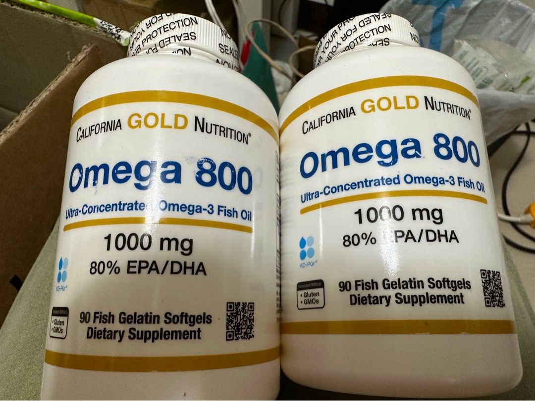 現貨在台* California Gold Nutrition 魚油 Omega 800 1000mg 90粒 快速出貨 照片瀏覽 3