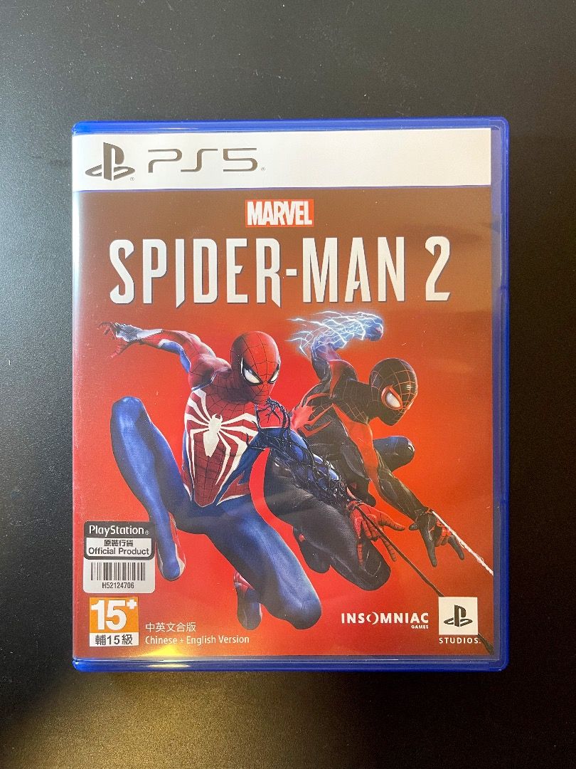 有Code PS5 蜘蛛俠2 Marvel Spiderman 2 Sony Playstation 5 行貨繁體