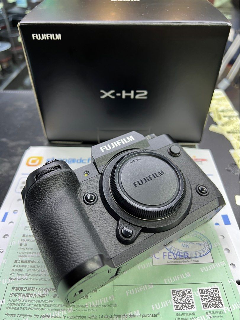 完美齊盒行保FUJIFILM X-H2 XH2 X H2 99%新長保到2024年3月, 攝影器材